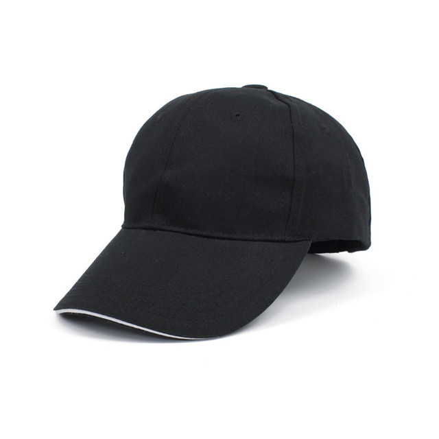 韩版棒球帽遮阳帽 简约太阳帽广告帽 厂家批发夏季男女光板帽子1