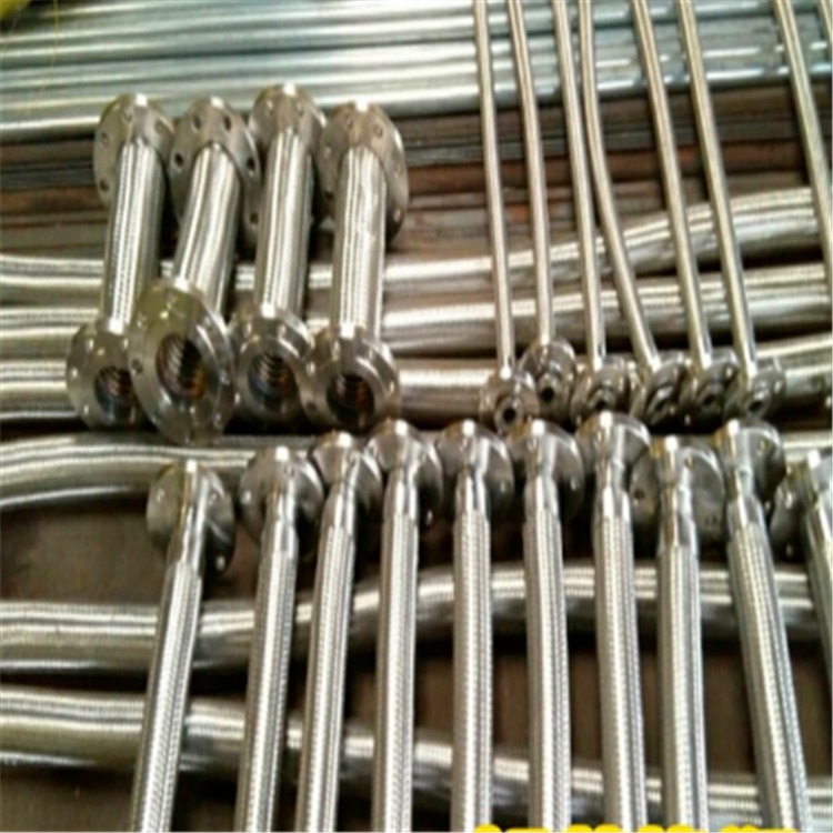 dn100衬四氟金属软管 质量优 奥创厂家转销 焊接波纹管 金属软管