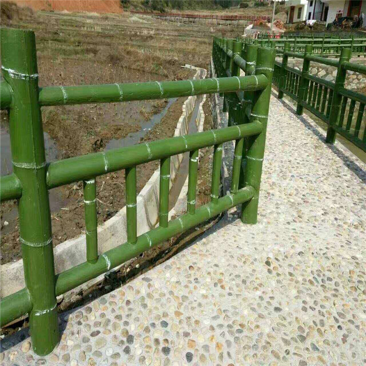 景观工程项目 仿竹栏杆 美丽乡村杆护栏量大从优5