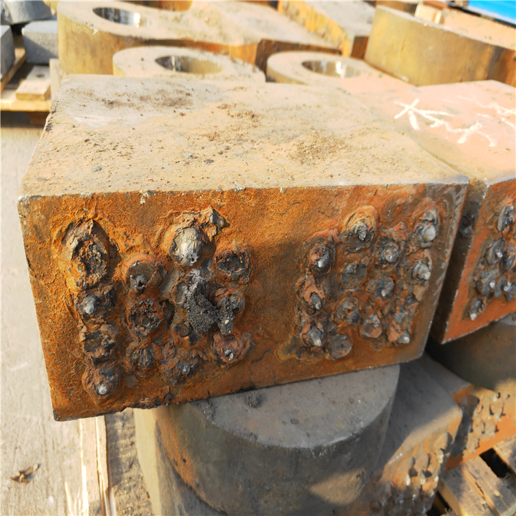 超高锰钢镶嵌钨钛硬质合金锤头旭晓铸造1720 开采、选矿设备配件7