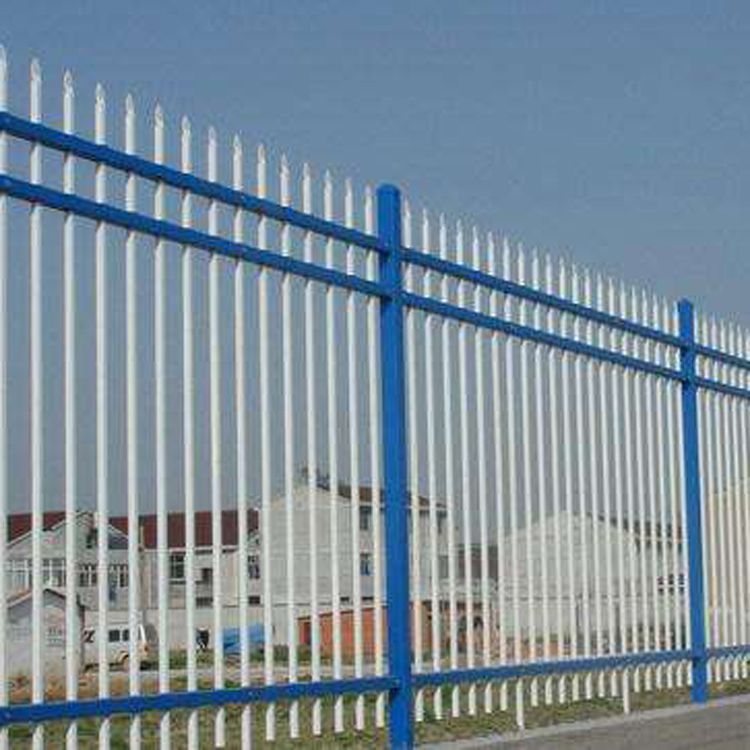 外墙隔离防护锌钢围栏护 满星 防攀爬带弯头围栏 护栏1