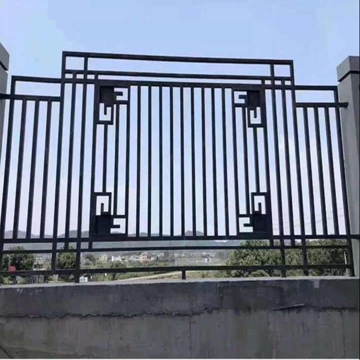 满星 小区庭院锌钢护栏 整体焊接铁艺围栏