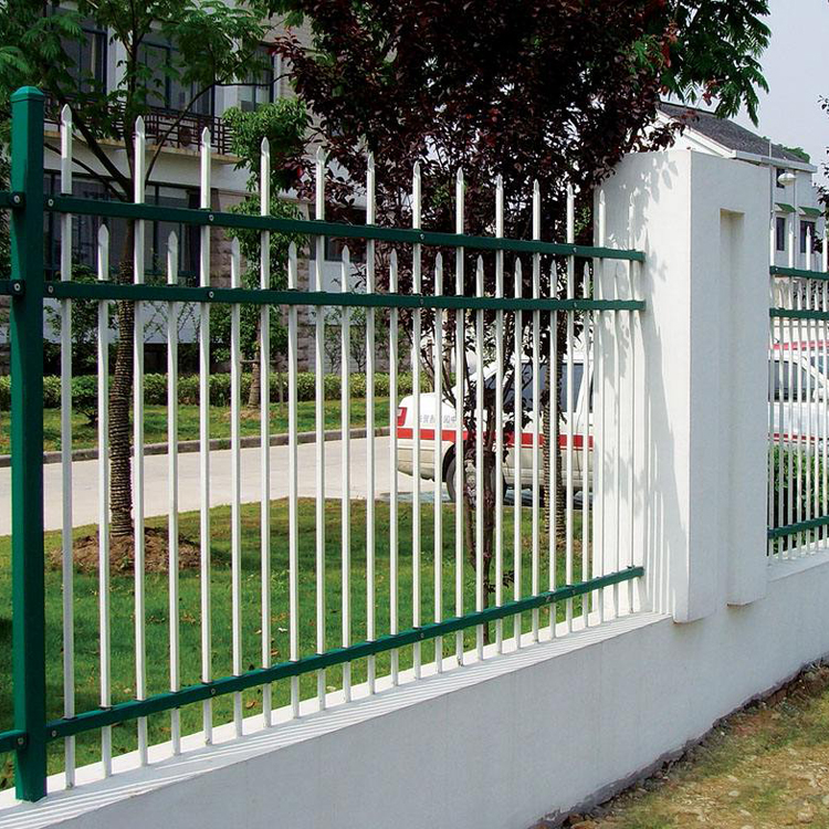 满星 小区庭院锌钢护栏 整体焊接铁艺围栏4