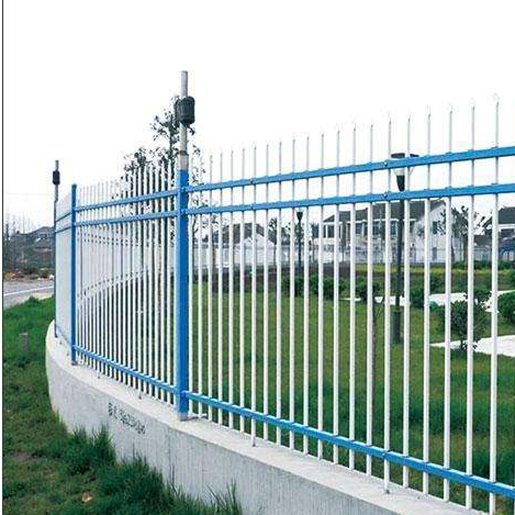 满星 小区庭院锌钢护栏 整体焊接铁艺围栏1