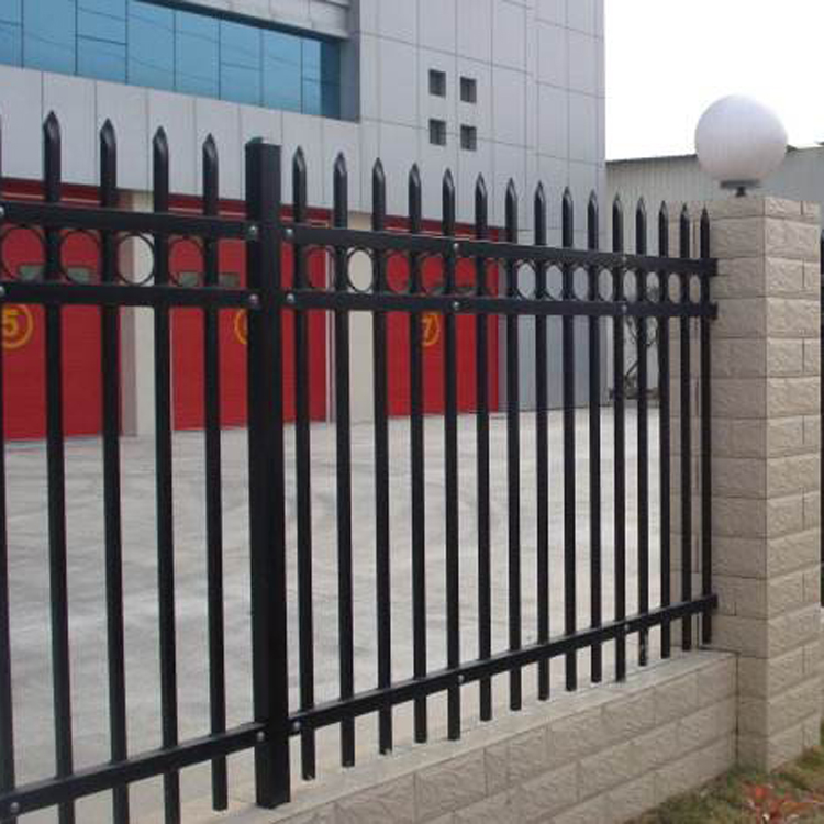 满星 小区庭院锌钢护栏 整体焊接铁艺围栏3