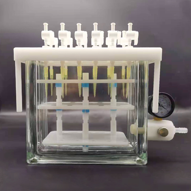 纯玻璃缸体 HuaXue-BioT 24位固相萃取装置 耐强酸碱SPE萃取仪4