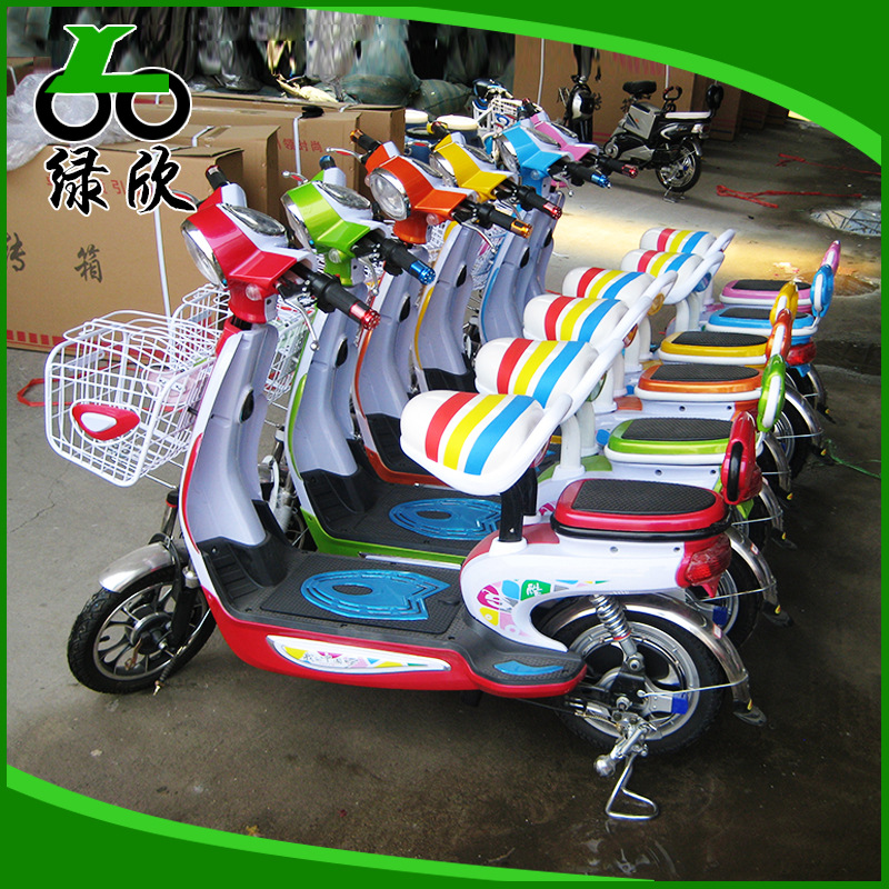 绿欣电动自行车 两轮踏板电动车 新款中国梦环保电瓶车 小电动车1