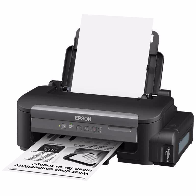 黑白打印机 一体机 爱普生M105墨仓式打印机 Epson2