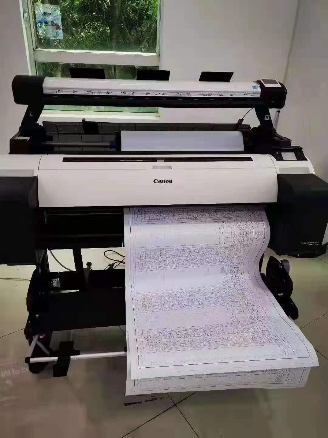 喷墨 彩色复印 打印复印一体机 扫描 大幅面 佳能TM5300 打印 多功能5