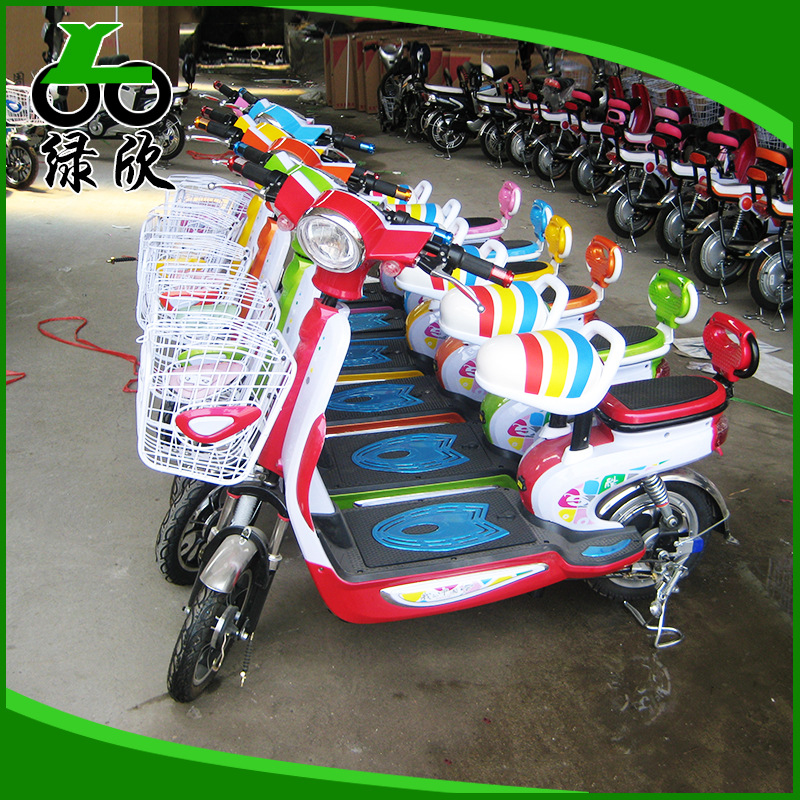 绿欣电动自行车 两轮踏板电动车 新款中国梦环保电瓶车 小电动车2