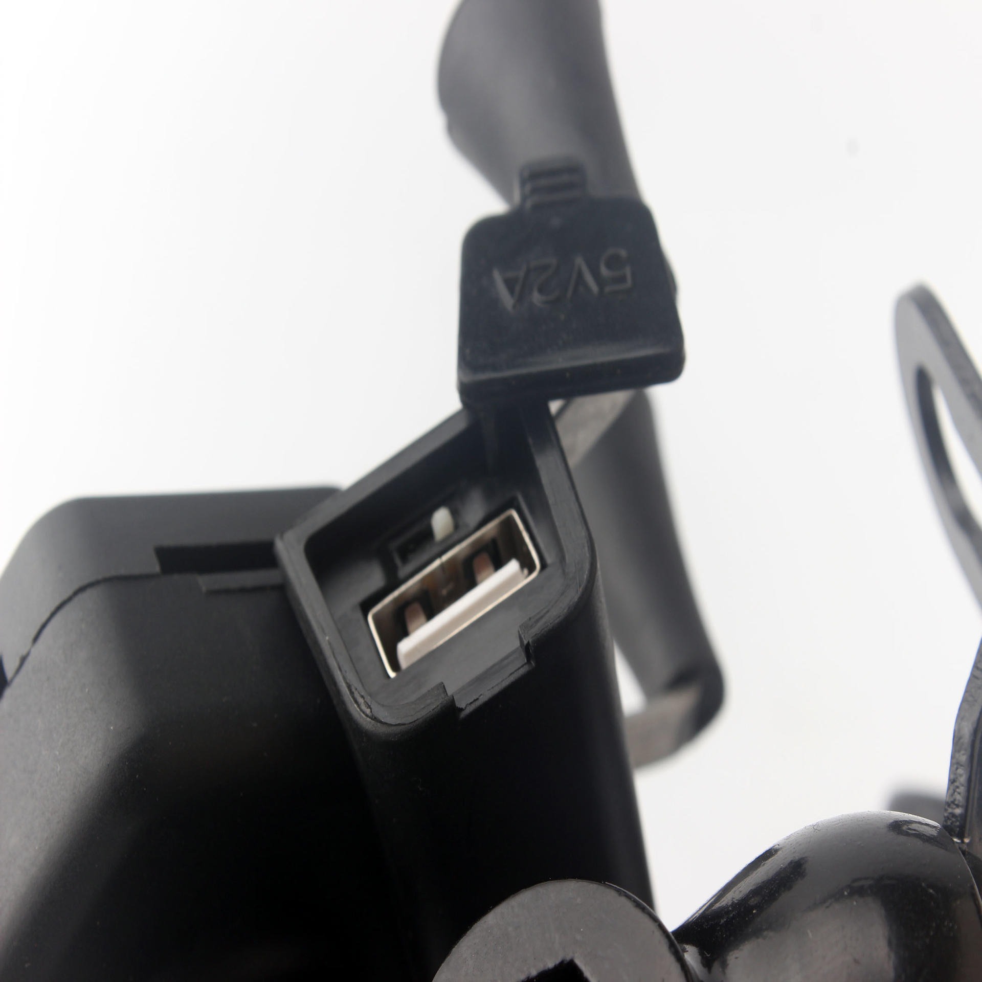USB充电 摩托车电摩通用 自行车手机支架 USB手机充电支架 配件 4爪手机支架 导航手机支架 摩托车改装4