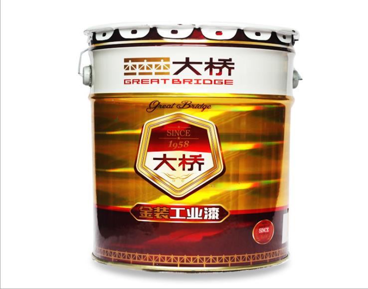杭州大桥中黄醇调钢结构专用油漆涂料 金属漆2