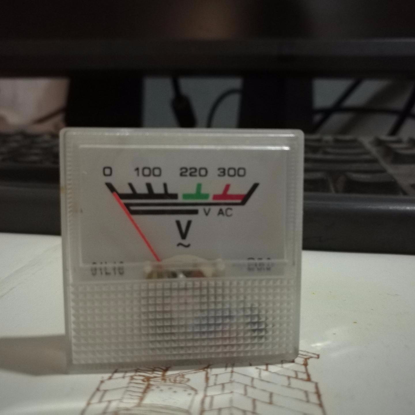 排插 电压表 电压测量仪表2