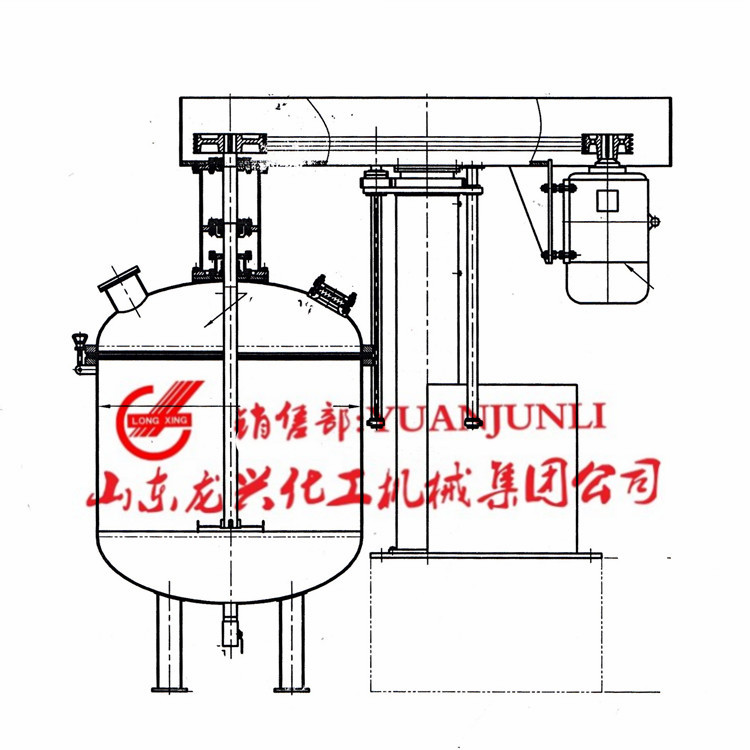 压力容器生产制造资质 反应釜 专业设计生产不锈钢反应釜3