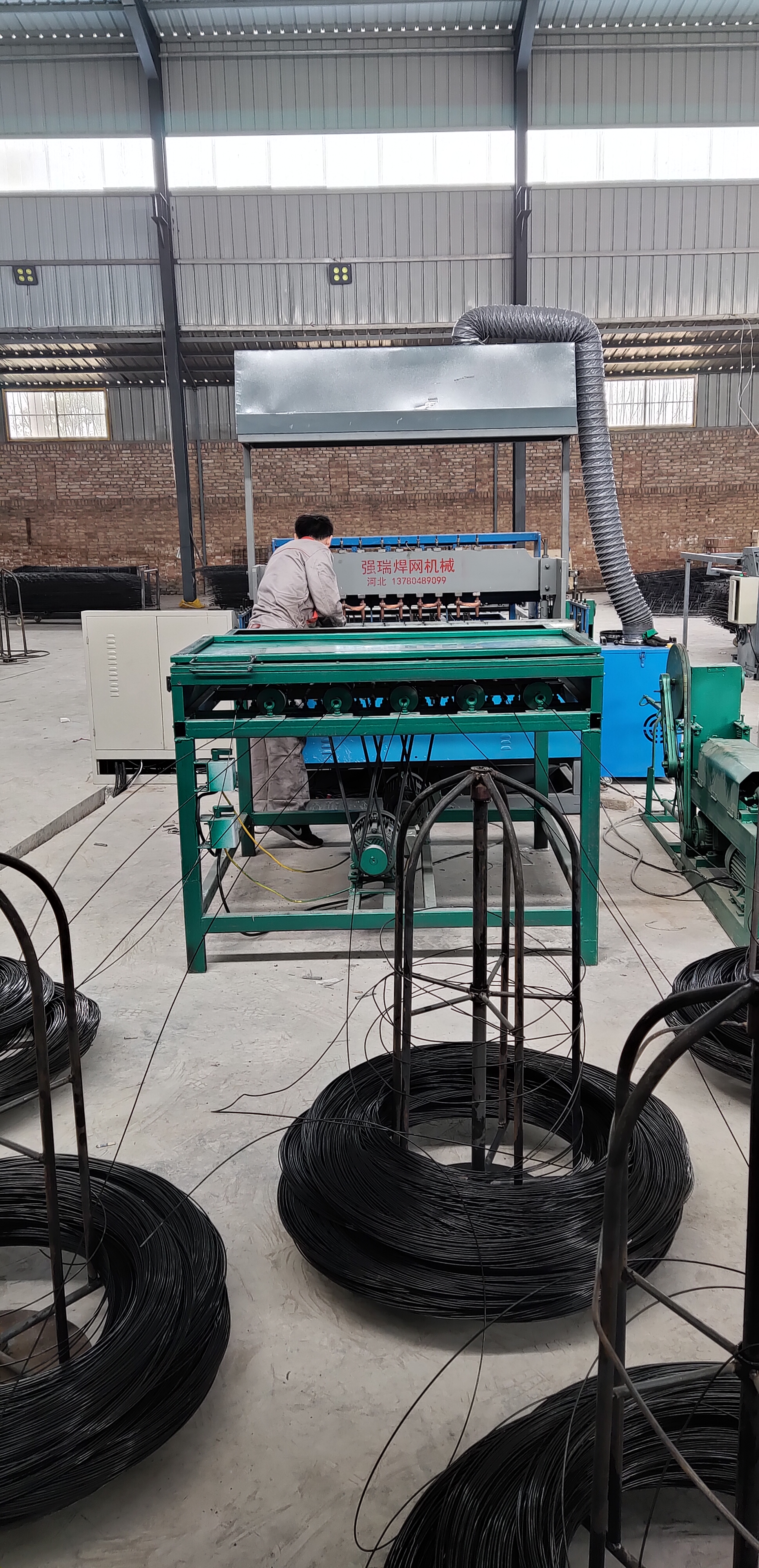 焊网机 生产厂家 全自动加气板钢筋网排焊机 强瑞1