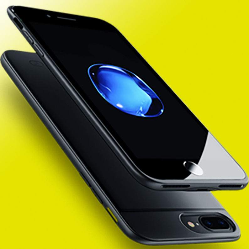 无线背夹充电宝适用于IPhone超薄手机壳充电宝适用于苹果背夹电池2