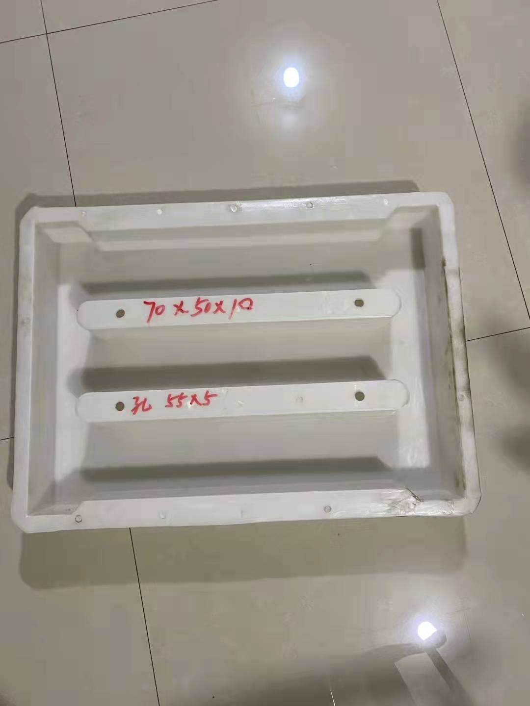 贵州河渠盖板模具销售 矩形边沟盖板模具厂家定制 单孔盖板模具图片3