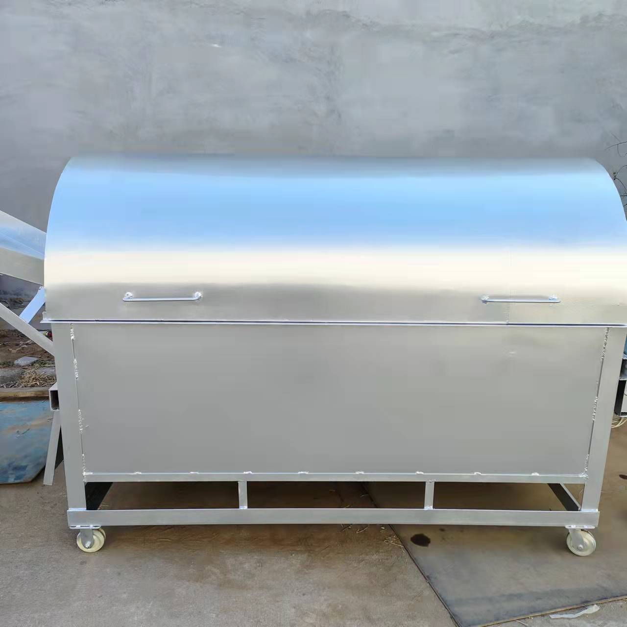 带水物料烘干机 各种粮食烘干炒熟设备 环保型花生芝麻炒锅4