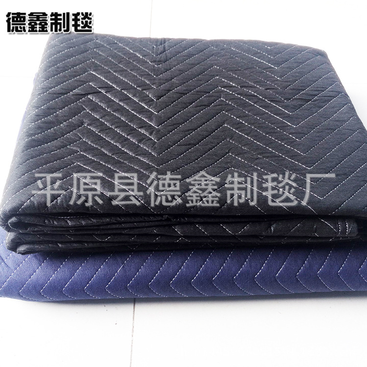 厂家销售 blanket 包装搬家毯 绗缝毯 Moving 可出口 保暖防寒4