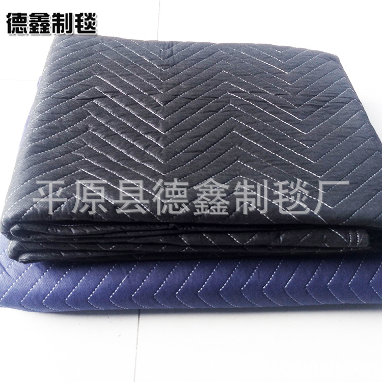 厂家销售 blanket 包装搬家毯 绗缝毯 Moving 可出口 保暖防寒1