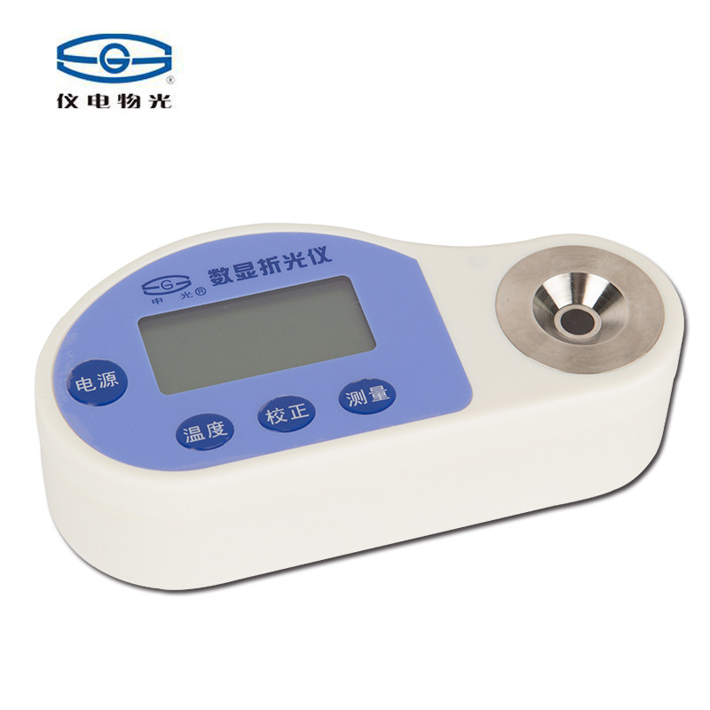 LCD液晶显示 上海仪电物光WZB系列便携式数显折光仪 糖度计1