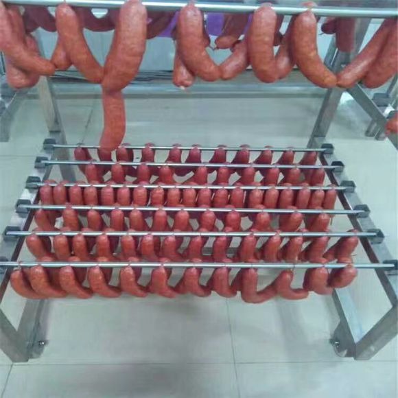 厂家直销安诺其红肠烟熏炉30型304不锈钢制作 肉制品加工设备2