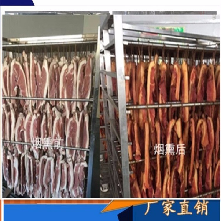厂家直销安诺其四川腊肉烟熏炉加工订制 肉制品加工设备