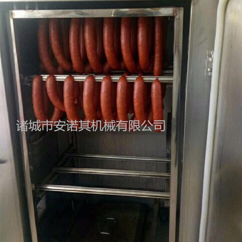 厂家直销安诺其红肠烟熏炉30型304不锈钢制作 肉制品加工设备1