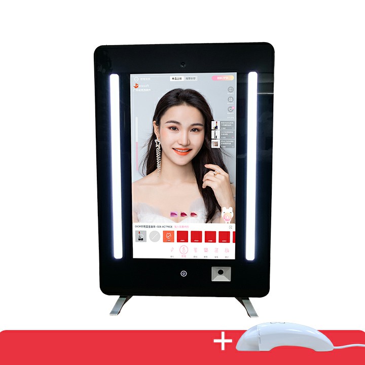 AR虚拟试妆自助测肤智能美妆镜化妆品营销助手AI+美妆智能镜1