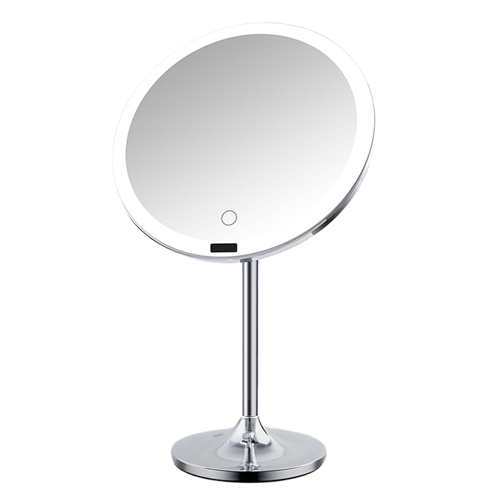 智能化妆镜led补光APP控制调节灯光便捷充电桌面台式美妆镜1