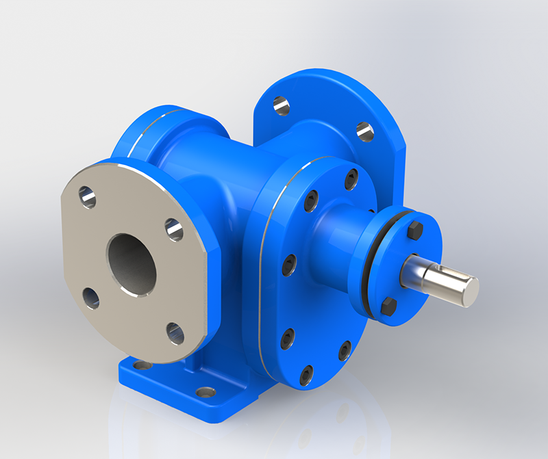 高温沥青泵厂家生产 硬齿齿轮泵2CG-5 面渣流体输送齿轮泵4