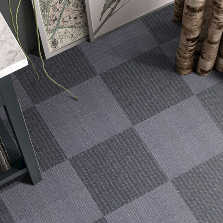 办公室地毯卧室地毯工程地毯写字楼酒店地毯走道地毯尼龙印花方块拼接地毯PVC防水底背环保软底