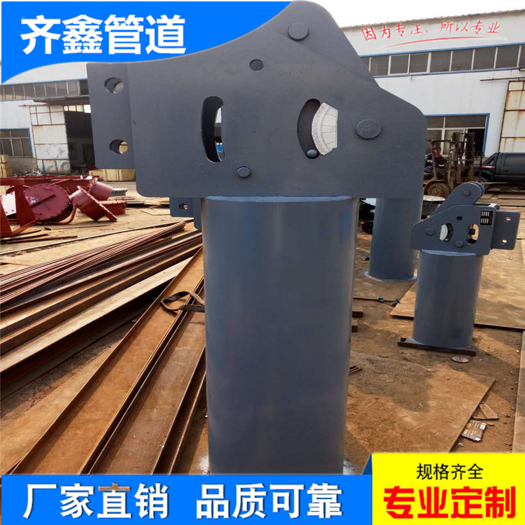 沧州齐鑫厂家供应悬吊锅炉设备用管道支吊架 ZHB坐式恒力弹簧支架3