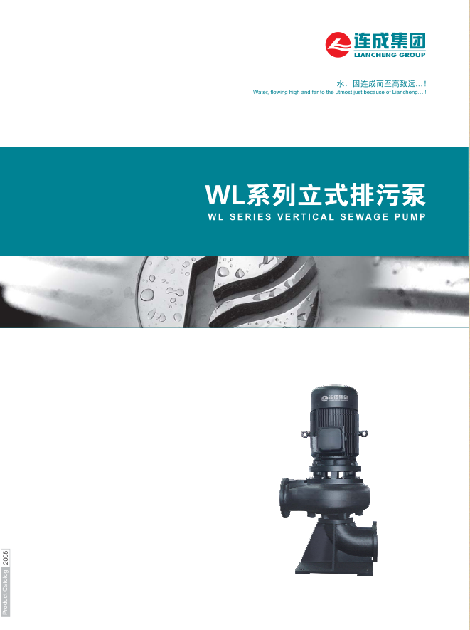 干式泵 城市杂质泵分公司电话 污水泵 200WL400-40-75 供应上海连成立式排污水泵WL型3