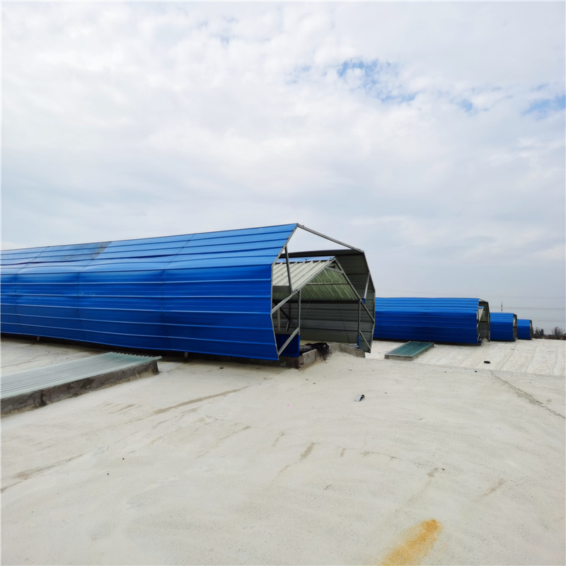 厂家定做 T35轴流式屋顶风机-屋脊式通风天窗-气动消防排烟天窗3