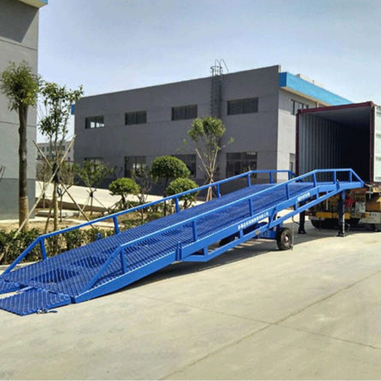 鑫国力 GLJX6-0.6 货梯升降机移动式固定式登车桥斜坡叉车装卸货神器8