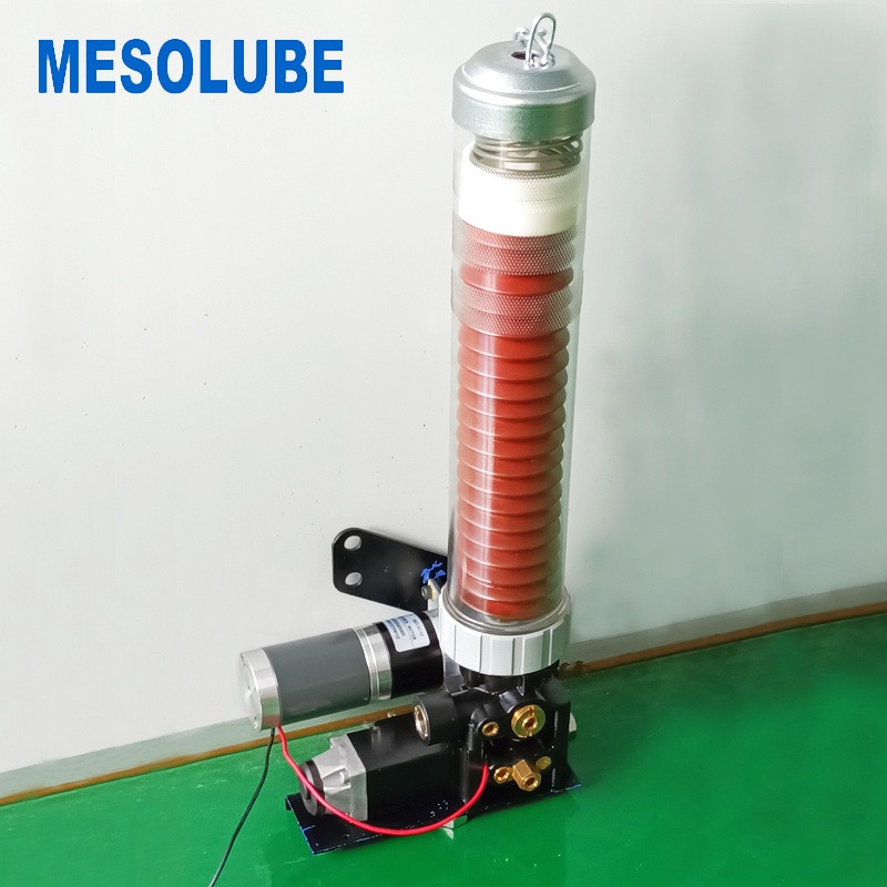 mesolube铭盛 注塑机润滑泵P100A-400CC加工中心CNC导轨电动润滑泵黄油泵厂家