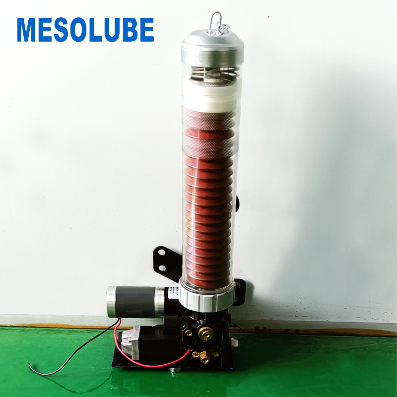 mesolube铭盛 注塑机润滑泵P100A-400CC加工中心CNC导轨电动润滑泵黄油泵厂家2