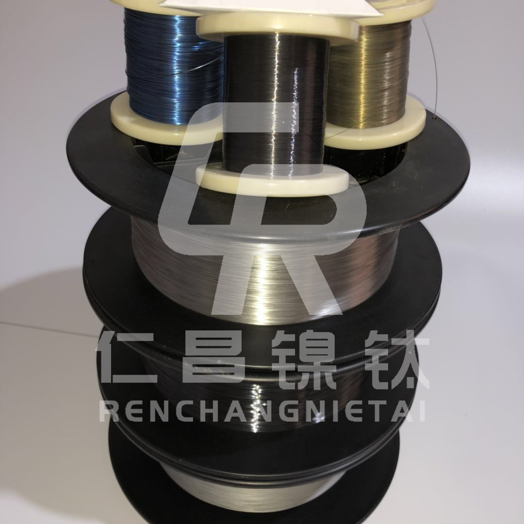 镍合金 专业生产医用镍钛丝高温记忆丝测瓣器用镍钛合金丝1