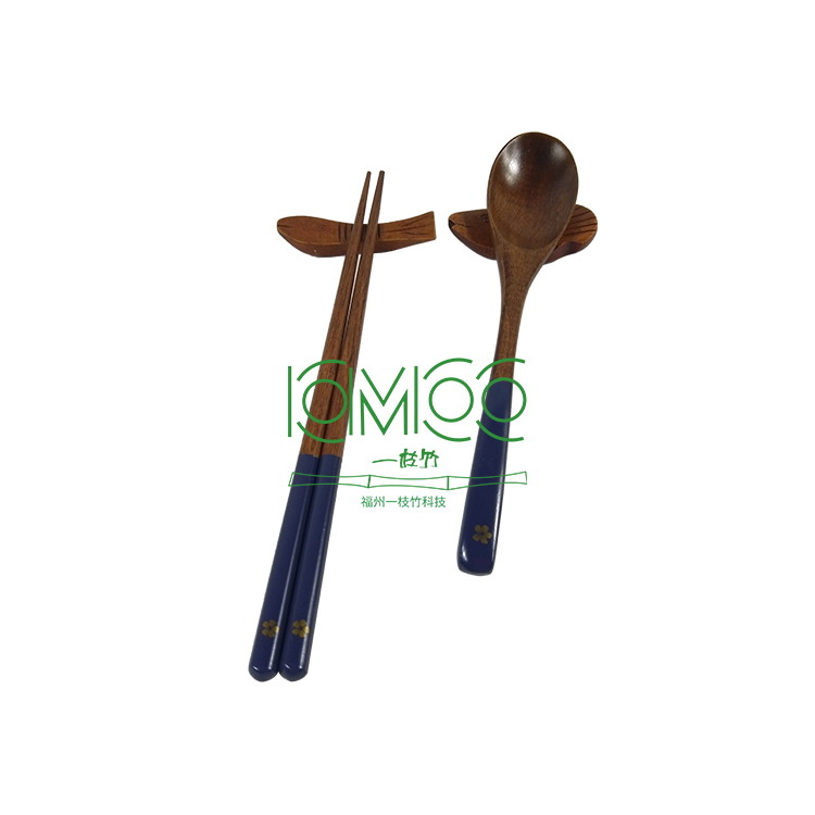 厂家直销工艺筷子印花筷子礼品套装 筷子勺子套装1