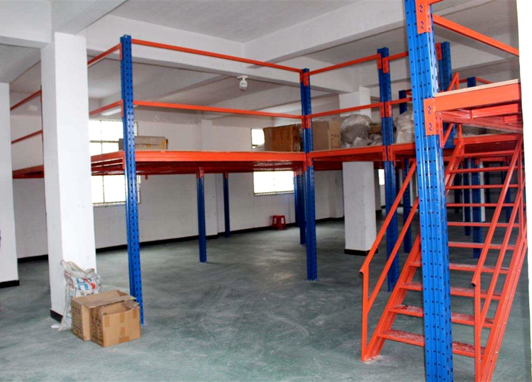 阁楼式钢平台货架 仓储货架 钢平台 二层钢结构平台1