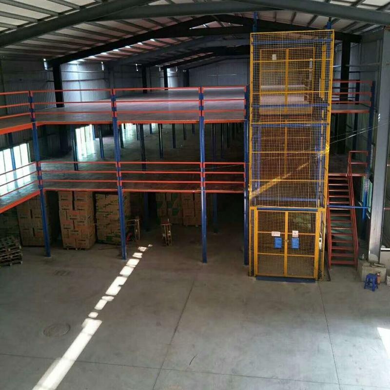 阁楼式钢平台货架 仓储货架 钢平台 二层钢结构平台