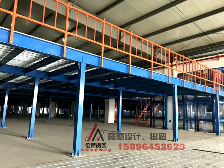 阁楼式钢平台货架 仓储货架 钢平台 二层钢结构平台5