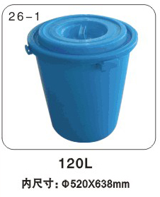 上海物豪塑料厂家直销可配盖农·工业用圆桶系列100L耐腐蚀无毒无味塑胶圆桶2