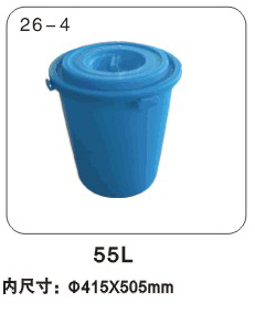 上海物豪塑料厂家直销可配盖农·工业用圆桶系列100L耐腐蚀无毒无味塑胶圆桶5