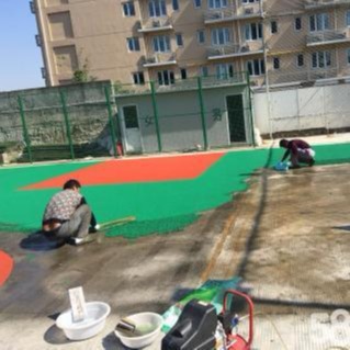 运动跑道、人造草坪 上海塑胶地坪材料施工厂家6