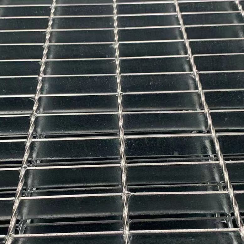 江苏凯之睿沟盖板平台踏步板 不锈钢格栅板 建筑平台钢格板批发3