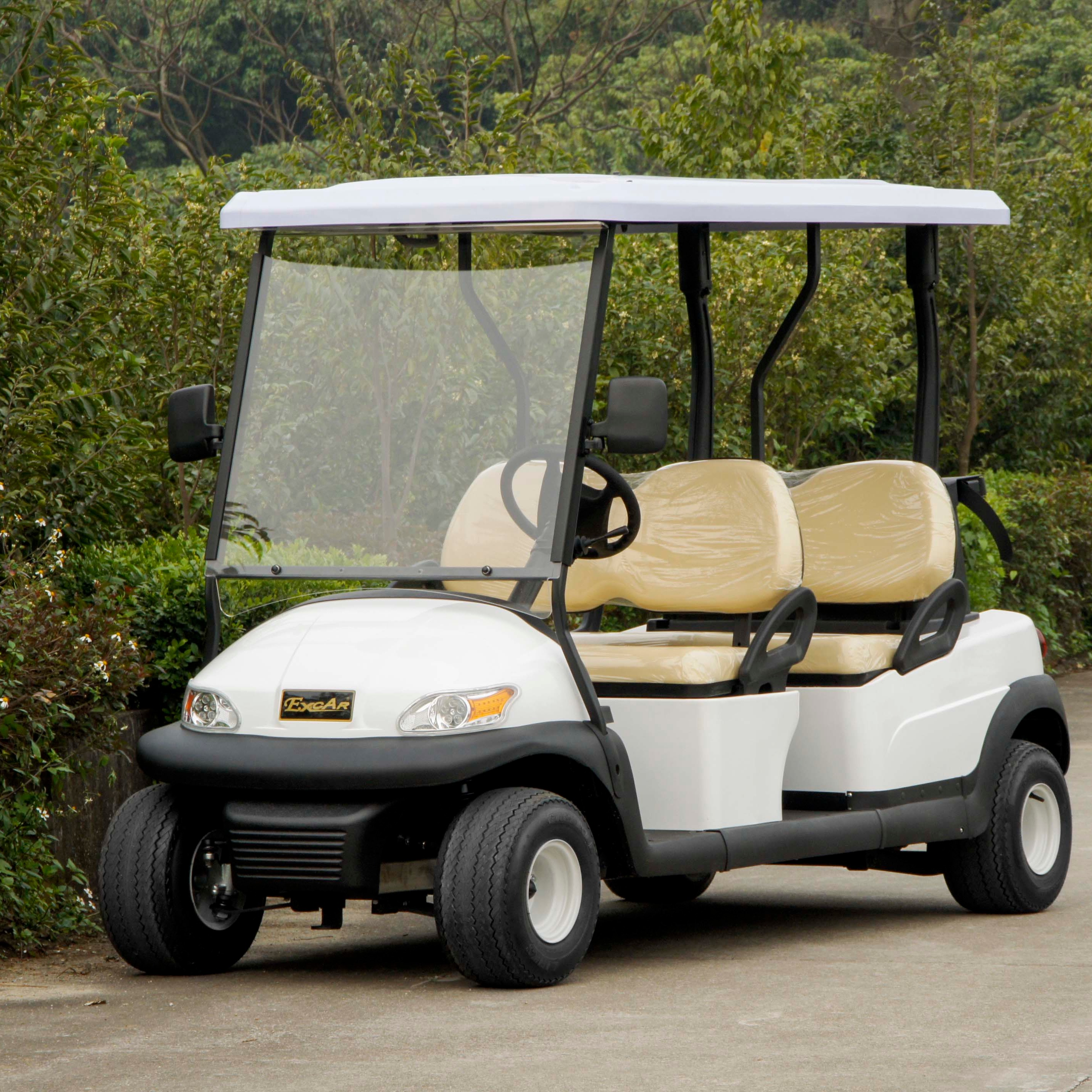 牌4座型号为A1S4的高尔夫球车两排座椅朝前 供应 电动观光车1