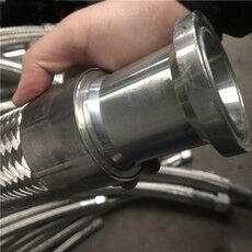 鸿志专业生产 法兰式金属软管 金属软管 化工管道及配件3