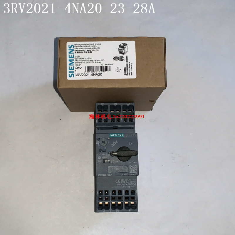 3RV2021-4NA15 3RV2021-4NA20 西门子电机保护断路器 3RV2021-4NA10 全新现货3
